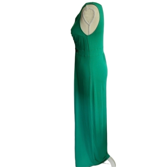 Boden Beaded Green Jersey Maxi Dress - Picture 4 of 10